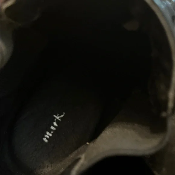 Black Patent Leather Ankle Boots - Picture 6 of 7